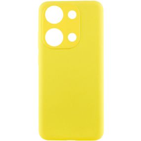 Чохол Silicone Cover Lakshmi Full Camera (AAA) для Xiaomi Redmi Note 13 Pro 4G / Poco M6 Pro 4G Жовтий / Yellow