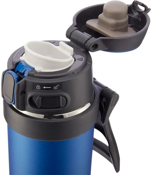 Термокружка ZOJIRUSHI SM-QAF60AK з переноскою 0.6 л Blue | Зображення 2