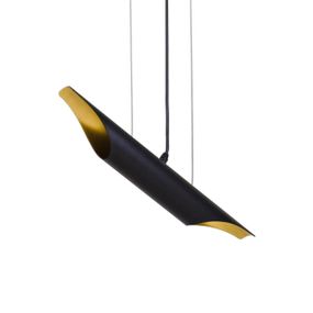 Люстра (світильник підвісний) Bat P57х450 Чорний, Золото, Atmolight