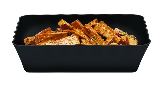 Прямокутне блюдо, 25,4х31,8х7,6 см Cambro, Черный, 4,3 л