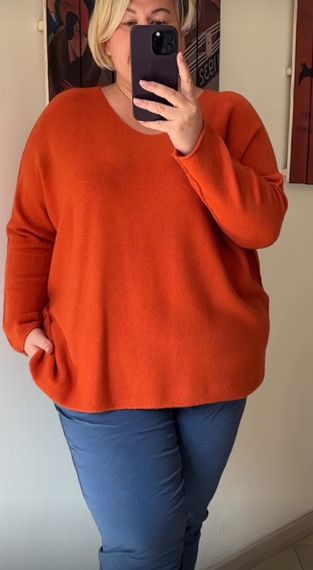 Светр осінь-зима 60-66 розмір oversize | Зображення 1