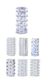 Набір насадок Penis Sleeve Kits-Clear sexstyle