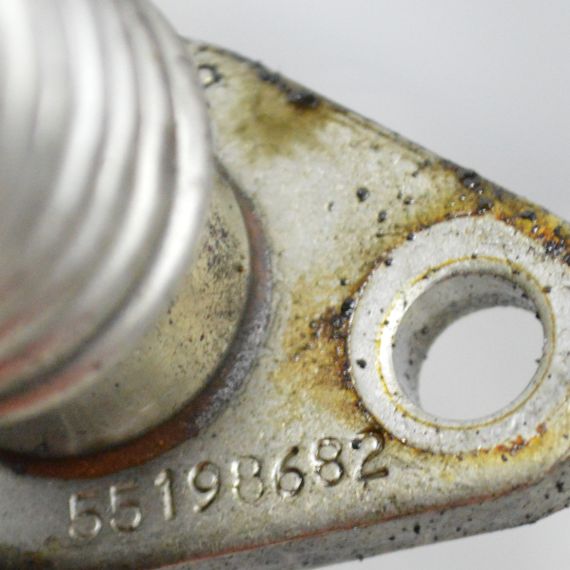 Трубка зливу масла з турбіни 1.9 CDTI Opel Astra H Zafira B патрубок турбіни Опель Астра Зафіра 55198682 | Зображення 2