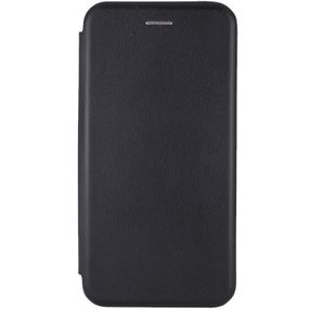Кожаный чехол-книжка Classy для Motorola Edge 60 / 60 Fusion Черный