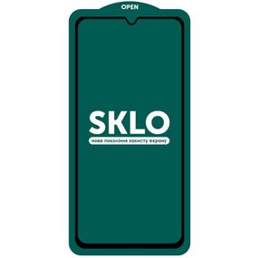 Захисне скло SKLO 5D (тех.пак) для Samsung Galaxy S24 FE Чорний