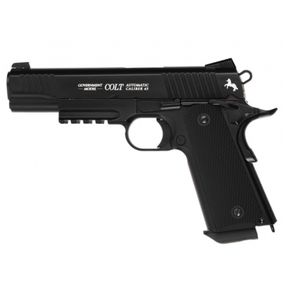 Пневматический пистолет Umarex Colt M45 CQBP Black Blowback (5.8176)