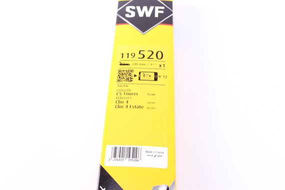 Щетка стеклоочистителя задняя  240mm Citroen C5 III Renault Clio IV 08- 119520 | Зображення 2