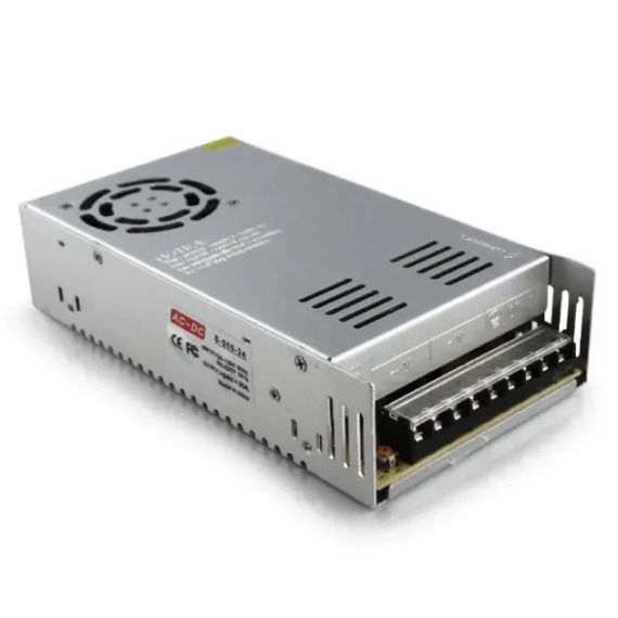 Блок питания адаптер 24V 20A S-500-24 Metall