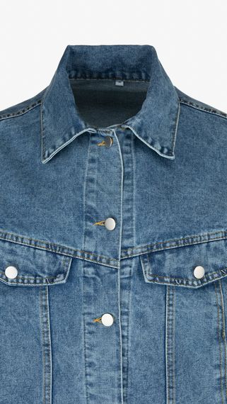 Куртка джинсова жіноча 2506 XL Синій shop (2000991047600) | Зображення 1