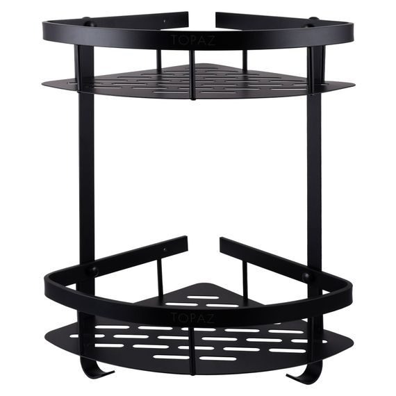 Поличка кутова подвійна TOPAZ TKB-9902-BL