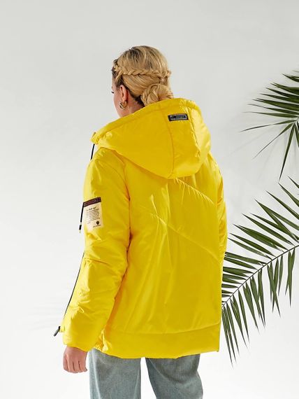 Утеплена куртка, арт.417/1, жовтий | Зображення 5