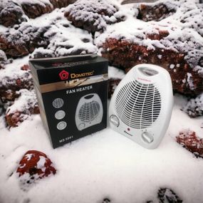 Дуйчик мініатюрний Domotec MS-5901 2000 Вт, Тепло обігрівач, Електричний обігрівач для офісу EP-17