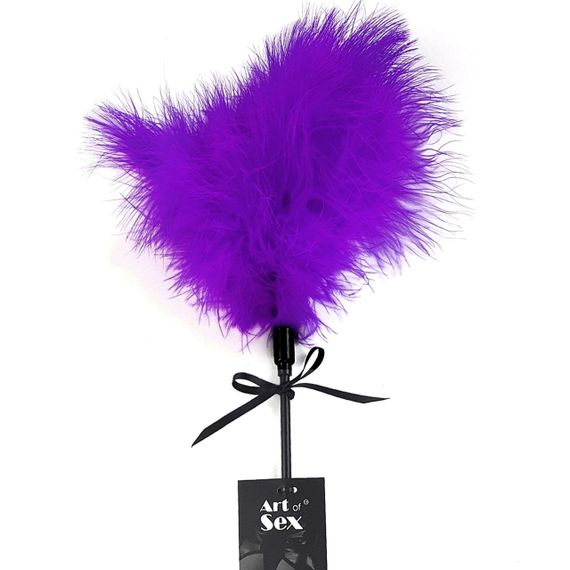 Лоскітка зі шльопалкою Піка Art of Sex – Puff Peak, фіолетова Sex Aura | Зображення 2