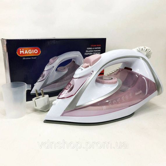 Утюг с паром для глажения MAGIO MG-532 2800 Вт, Утюг для глажки паровым ударом любой одежды DZ-23 | Зображення 4