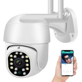 WiFi камера відеоспостереження з датчиком руху, 5Мп, HX A 1536C / Вулична IP камера спостереження / Поворотна відеокамера