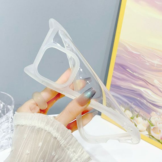 Чехол TPU Cat для Apple iPhone 14 Pro (6.1") Transparent | Зображення 1