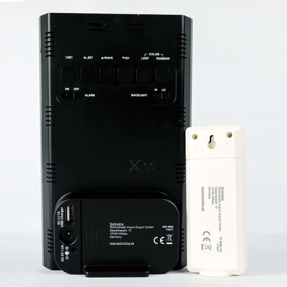 Метеостанція Technoline WS9060 Black/Silver (WS9060) | Зображення 7