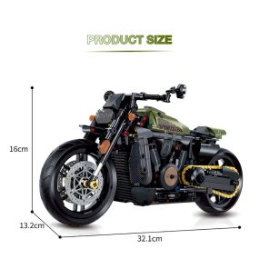 Модель мотоцикла Lego конструктор 634 шт.