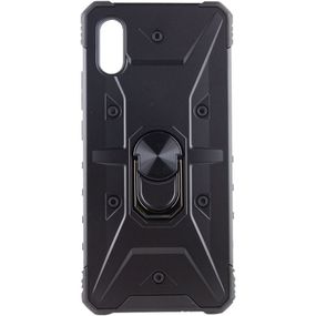Ударостійкий чохол Pathfinder Ring для Xiaomi Redmi 9A Чорний / Black