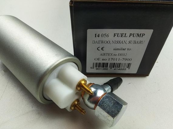 Бензонасос електр. QAP 14-056 (4 bar під хомут) NISSAN, OPEL, GM, FORD, ГАЗ (50.1139000-01) | Зображення 2