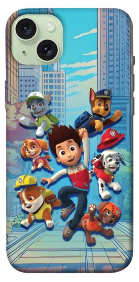 Чохол з картинкою Патруль для Apple iPhone 15 Plus (6.7")