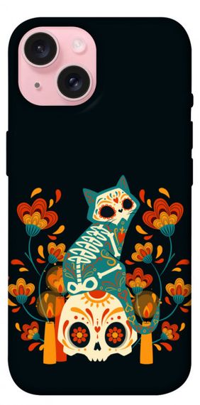 Чохол з картинкою Bones and Blooms для Apple iPhone 15 (6.1")