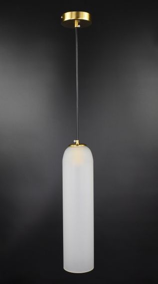 Люстра підвісна на 1 лампочку 27090 Латунь 45-200х10х10 см. | Зображення 2