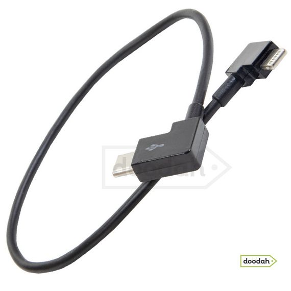 Кабель передачі даних OTG USB OTG Type C - Lightning iOS для пульта  DJI AIR 2, Mini 2 | Зображення 4