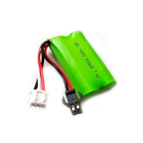 Акумулятор WPL 7.4v 500 mAh Li-ion для моделей на радіокеруванні | Зображення 2