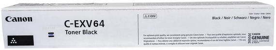 Тонер Canon C-EXV64 C3922i/3926i/3930i/3935i (36000 стор.) Black (5753C002)