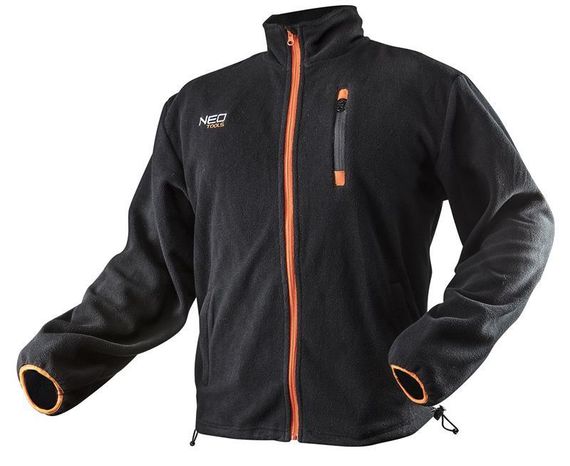 Кофта флисовая NEO, р. XL(56), 300 г/м2, 3 кармана на молнии, сертификат CE (81-500-XL)