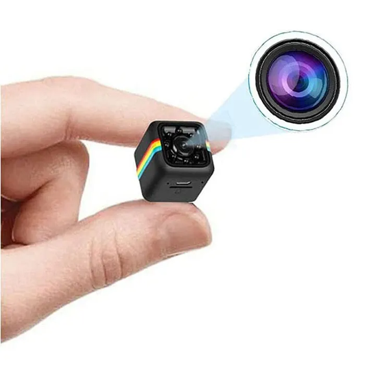 Мини камера видеонаблюдения WiFi SV HD 1080P  ночная съёмка, слот microSD Черный (sv2897) | Зображення 4