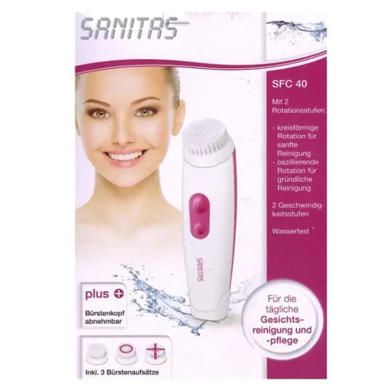 Набір щіток для чищення обличчя Vitalcontrol (Sanitas) SFC 40, 3в1 | Зображення 5