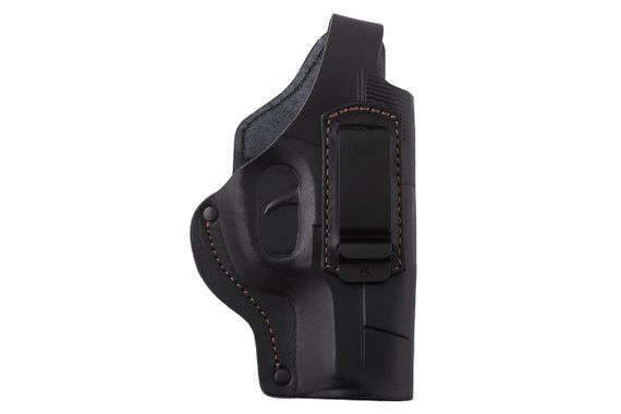 Кобура Форт-17 поясна + прихованого внутрішньобрючного носіння формована з кліпсою (шкіра, чорна) MAS | Зображення 3