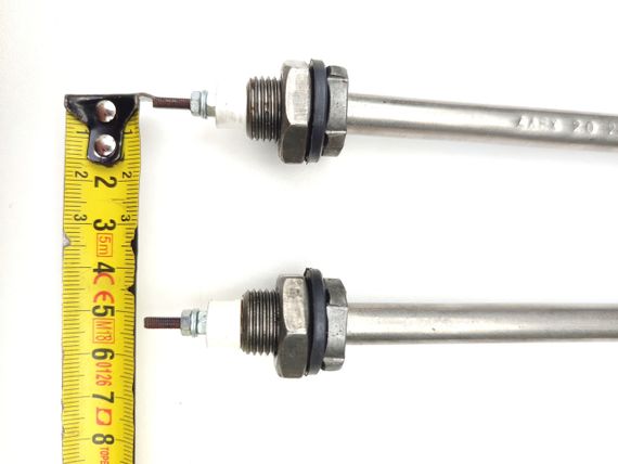 Тен  нержавійка 1500 Вт / D10 / м16 для води дугоподібний | Зображення 4