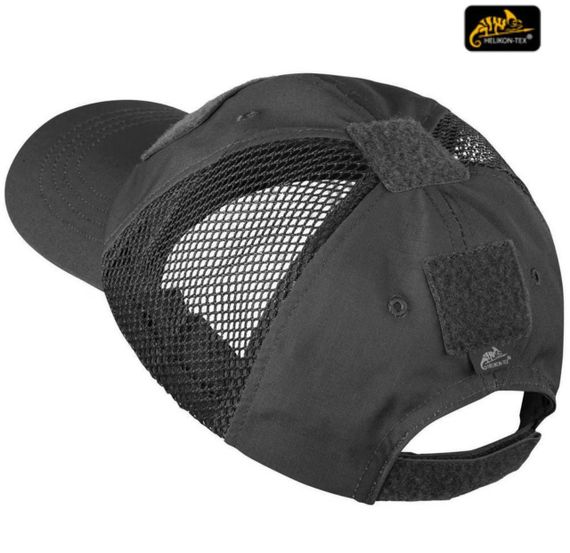 Бейсболка Helikon Baseball Vent - Black | Зображення 3