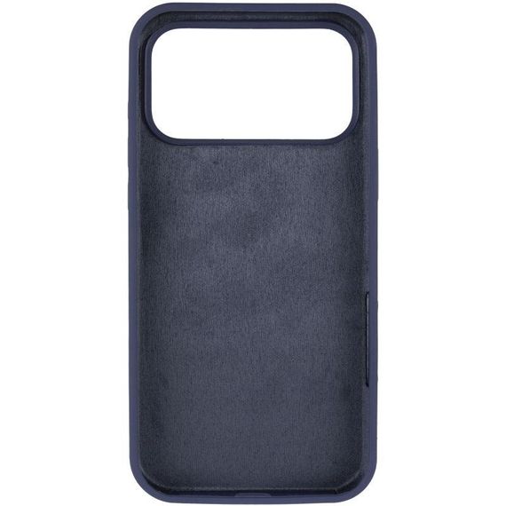 Чохол Silicone Case Full Protective (AA) для Apple iPhone 17 Pro Max (6.9") Темно-синій / Midnight blue | Зображення 2