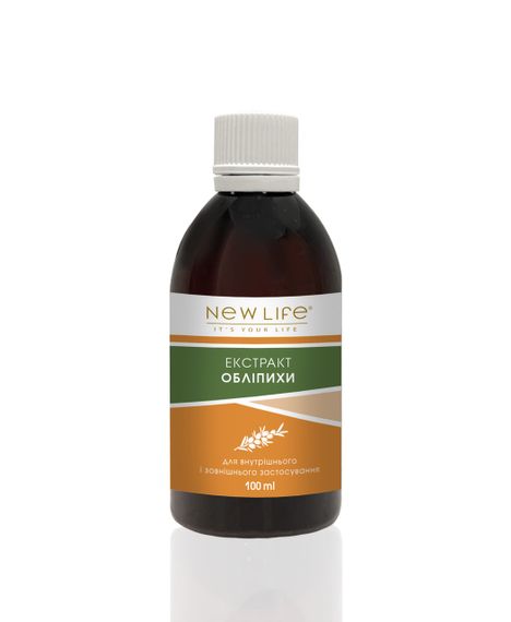 Екстракт листя обліпихи 100 мл.