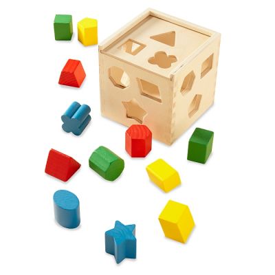Розвиваюча іграшка Melissa&amp;Doug Сортировочный куб (MD575) | Зображення 3