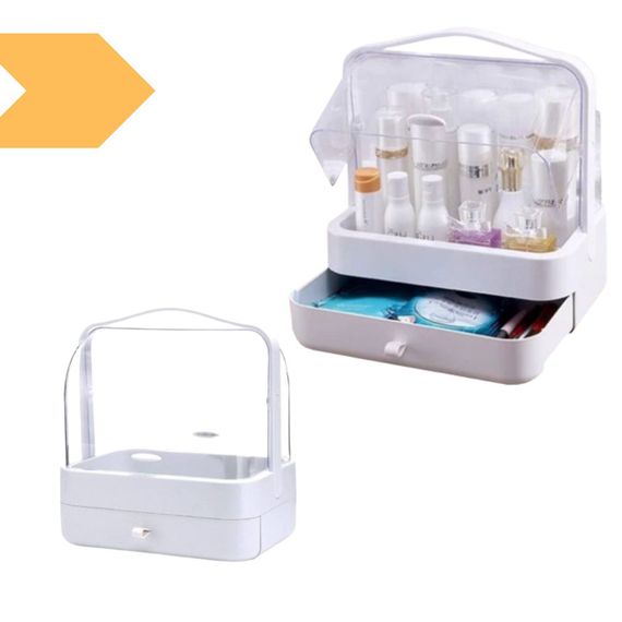 Органайзер для косметики XPRO YM206 Single Drawer Білий на 2 секції (MER-14969_551)