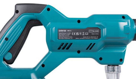 Мийка акумуляторна Makita DHW180RT (24 бар, 150 л/год, 250 Вт, LXT) | Зображення 7