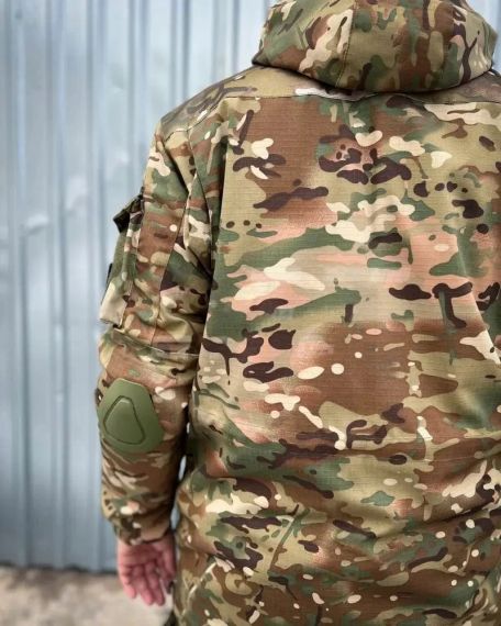 Костюм тактический Горка 5 полудемисезон Мультикам с налокотниками и наколенниками | Зображення 4