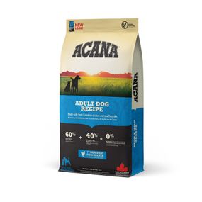 Корм Acana Adult Dog Recipe сухий з м'ясом і рибою для собак будь-якого віку 17 кг