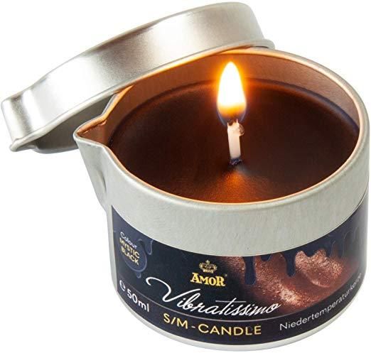 Масажна свічка - Vibratissimo Mystic Black, 50 мл sexstyle | Зображення 5