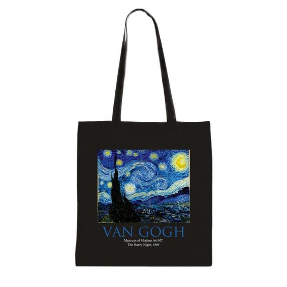 Екошопер Букопт ВК4062 VAN GOGH «Зоряна ніч» Чорний | Зображення 1