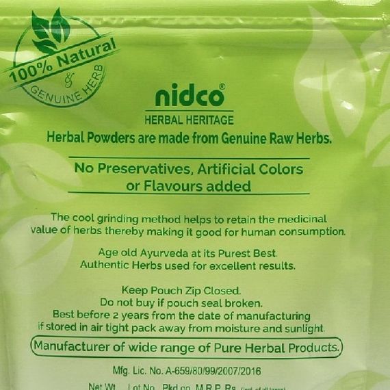 Екстракти для підвищення імунітету Nidco Neem Patra Churn 100 g /20 servings/ | Зображення 1