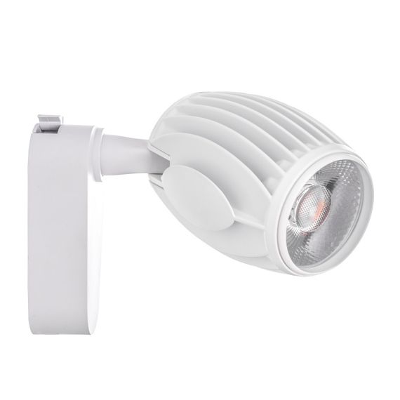 Светильник трековый поворотный LED KW-209/40W NW WH COB | Зображення 6