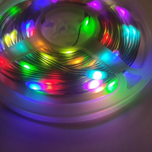 Смарт гірлянда стрічка з таймером 10 м RGB USB Bluetooth керування з застосунка MR Star 15 Ват | Зображення 2