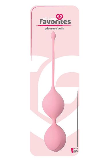 Вагінальні кульки SEE YOU IN BLOOM DUO BALLS 29MM PINK, Фіолетовий | Зображення 1