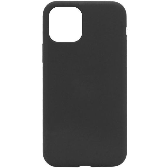 Чохол Silicone Case Full Protective (AA) NO LOGO для Apple iPhone 12 Pro / 12 (6.1") Чорний / Black